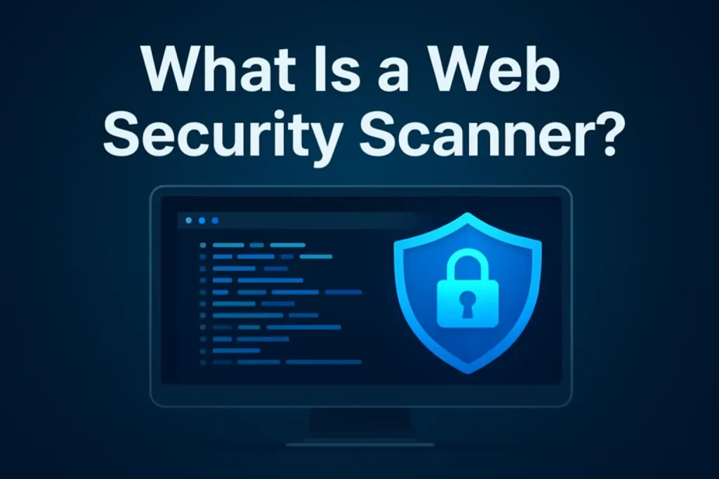 what Is a web security scanner?