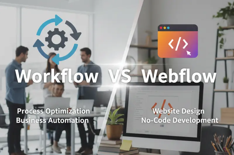 old website testing workflow vs webflow optimize workflow