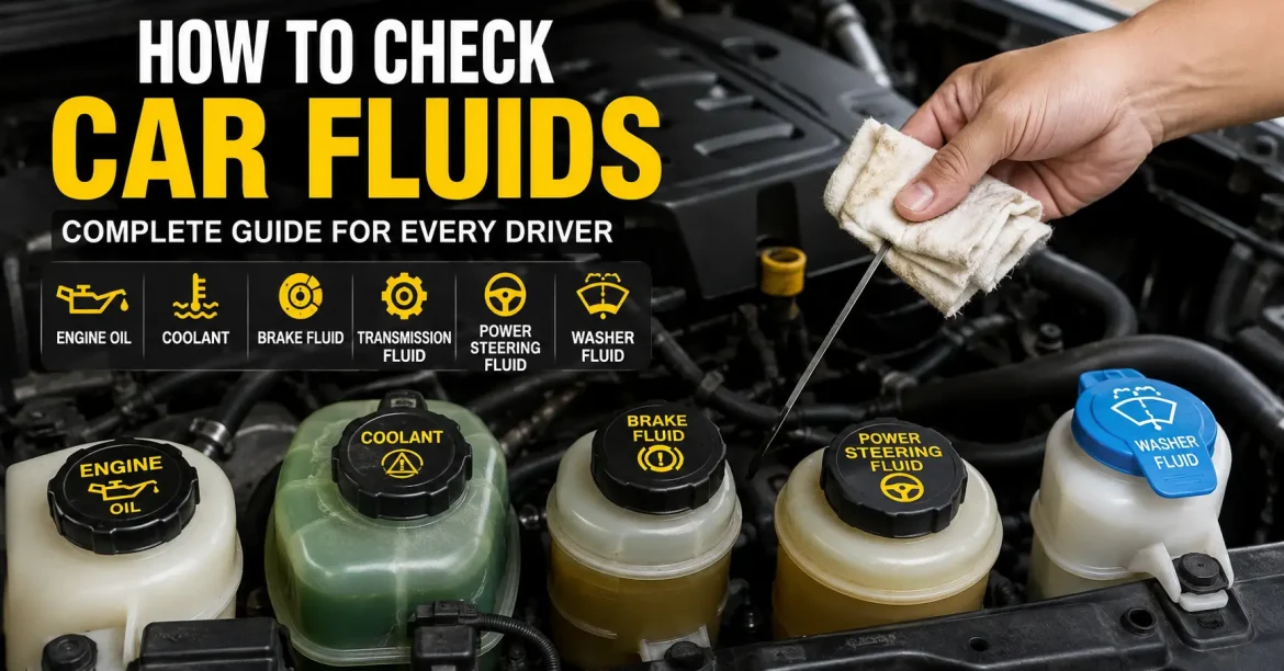 how to check car fluids