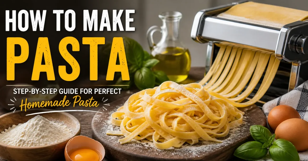 how to make pasta