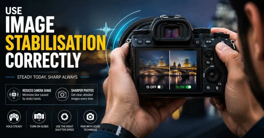 use image stabilisation correctly