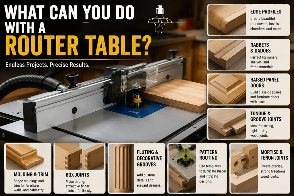 what can you do with a router table