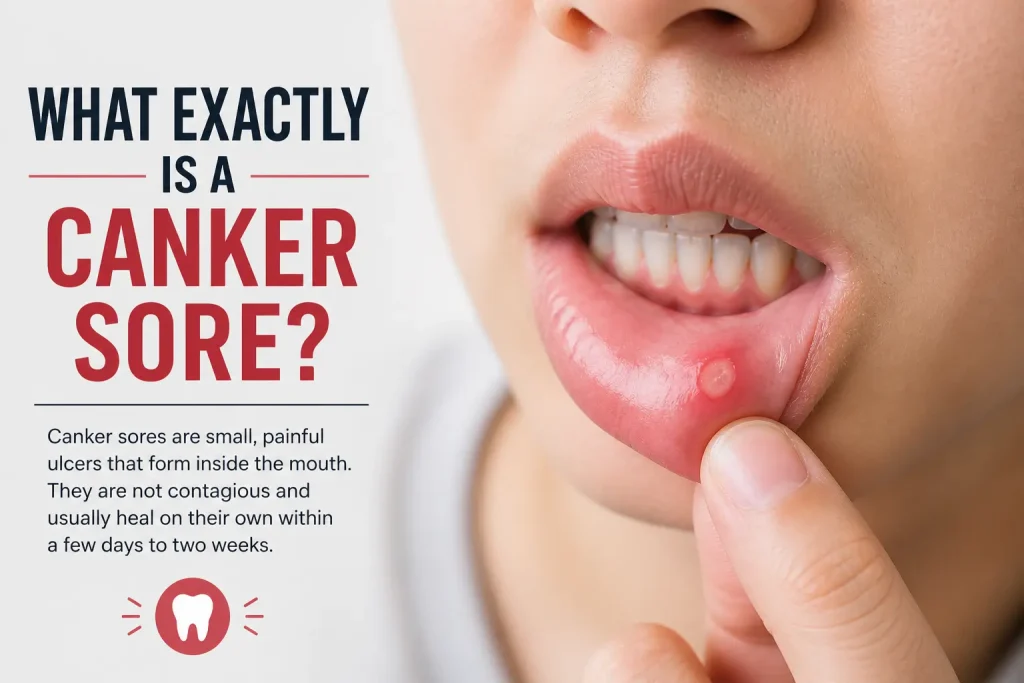 what exactly Is a canker sore