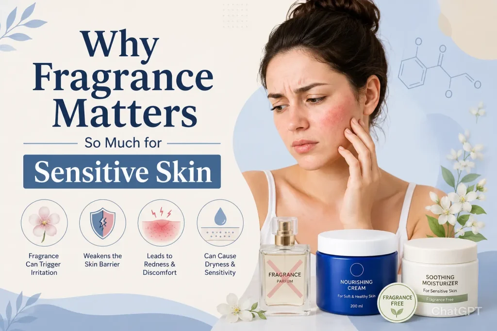 why fragrance matters so much for sensitive skin