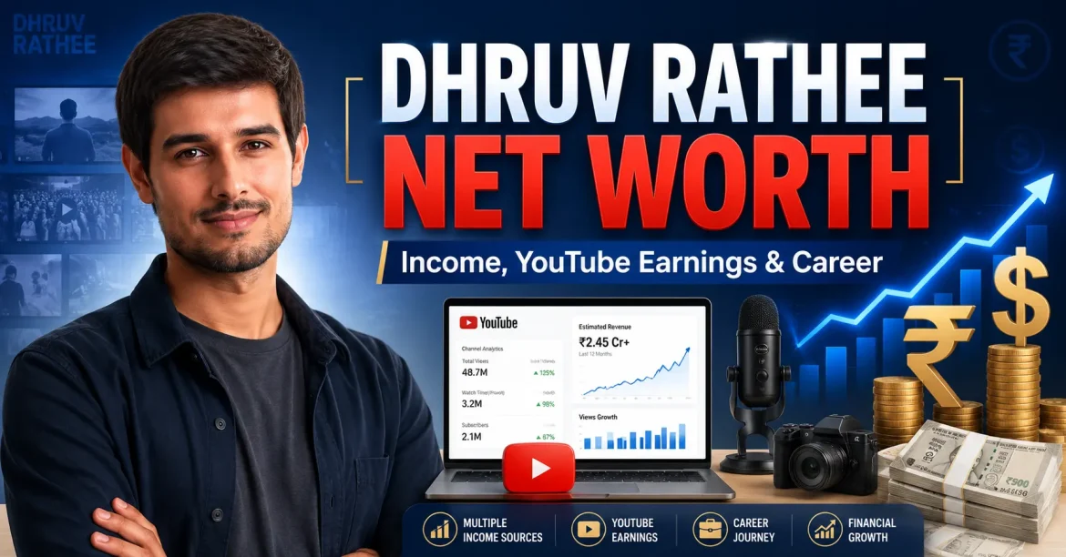 dhruv rathee net worth