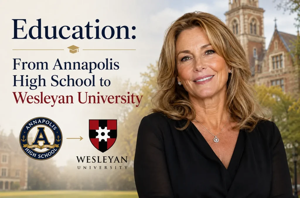 education from annapolis high school to wesleyan university